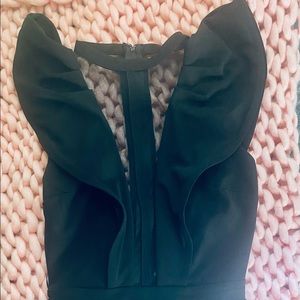 Women’s Black Mesh Bodysuit